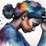 dessin pour représenter la souffrance au travail/à l'école/collège/lycée